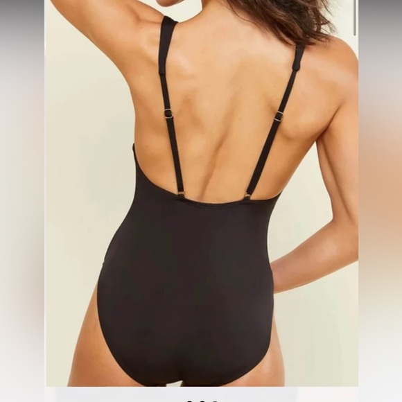 NWT!! ANDIE Sardinia Black One Piece Swimsuit NWT Size Medium - Picture 6 of 8